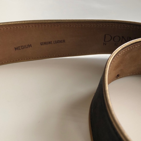 Vintage Donna Karan Suede Leather Belt - Picture 3 of 8